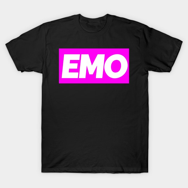 MINIMAL EMO LOGO T-Shirt by imagination store